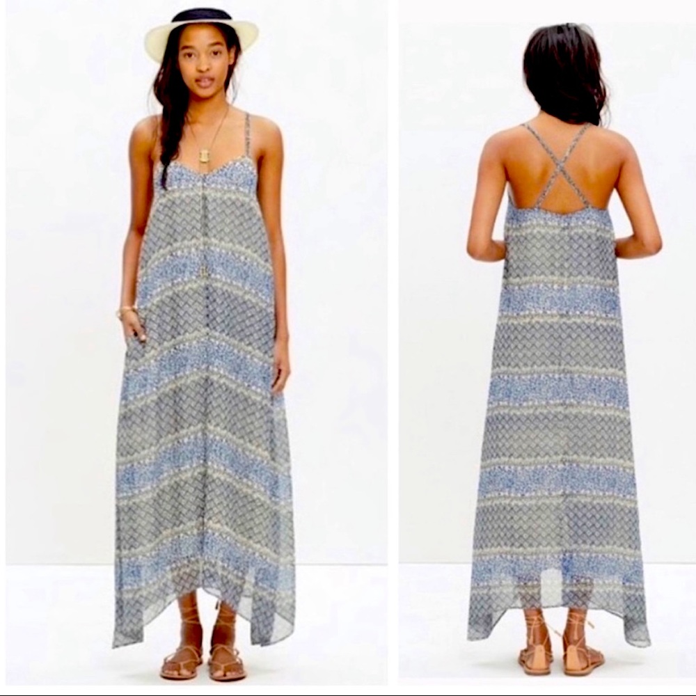 Madewell - Moroccan Tile Maxi Dress